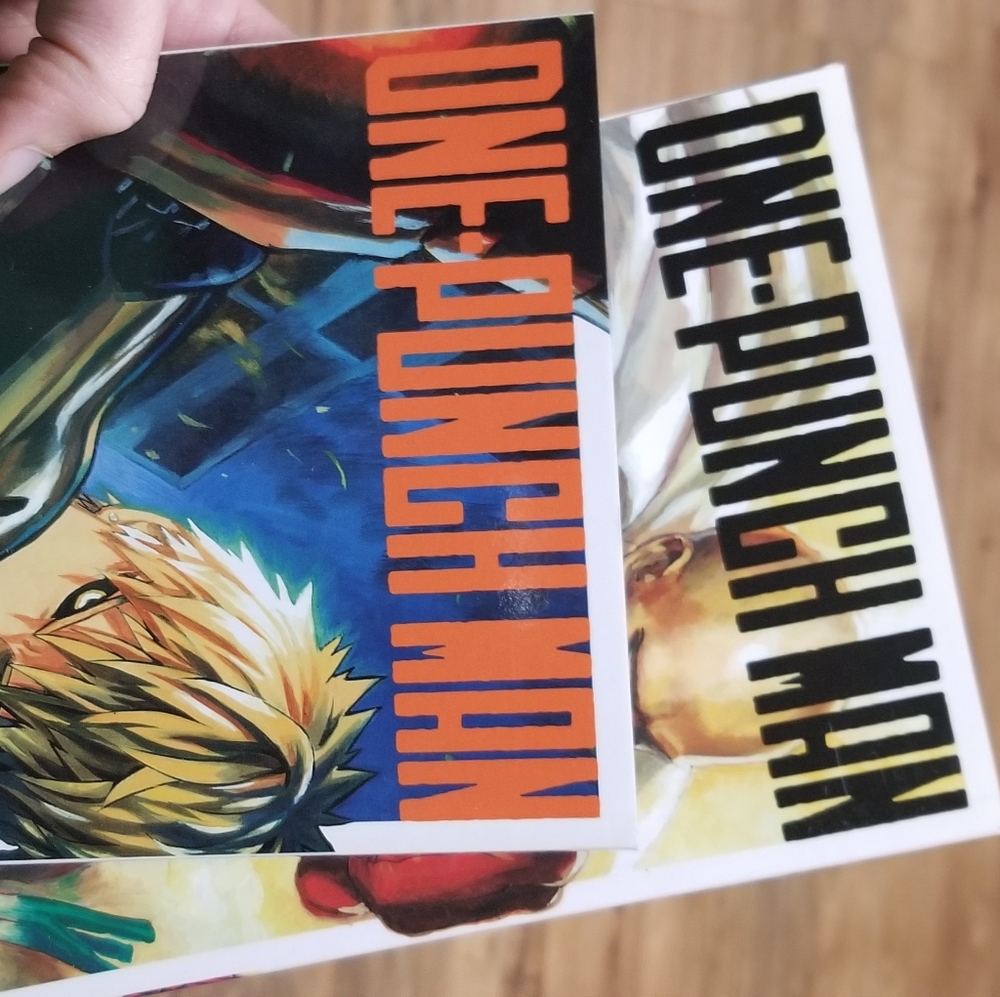 One Punch Man manga, books 1-2